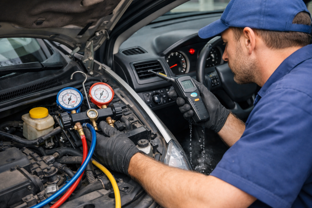 5 Sinais de Que Seu Ar-Condicionado Automotivo Precisa de Conserto Urgente