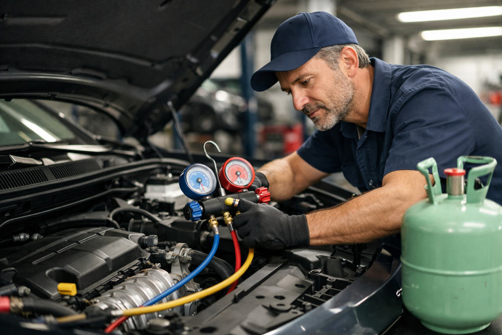 Passo a Passo da Carga de Gás no Ar-Condicionado Automotivo: Quando e Por Que Fazer